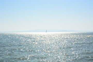 ship on the water