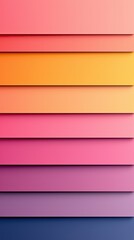 Fototapeta premium Vibrant Gradient Stripes in Warm Color Palette