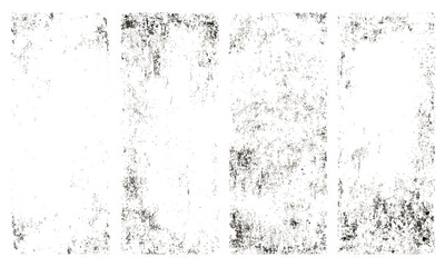 Vintage grunge paper texture overlay with distressed, worn, and aged retro backgrounds for album, poster, cover design. Rough scratched antique border, decorative old damaged art