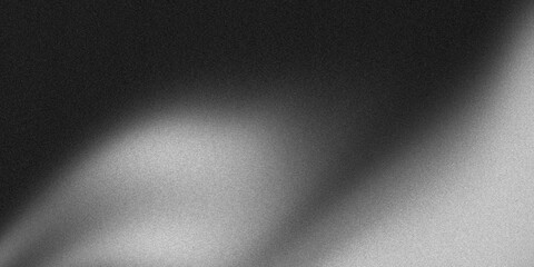 Black white grainy texture background, dark noise grunge gradient, abstract banner header poster cover backdrop design