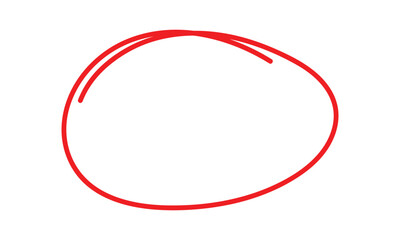 simple red circle vector design.