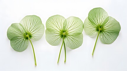 Beautiful green flower petals close up photography floral design nature art