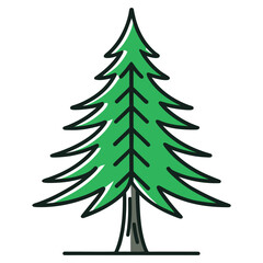 christmas tree vector