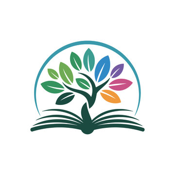 Unique education logo Modern and minimalist vector and abstract logo