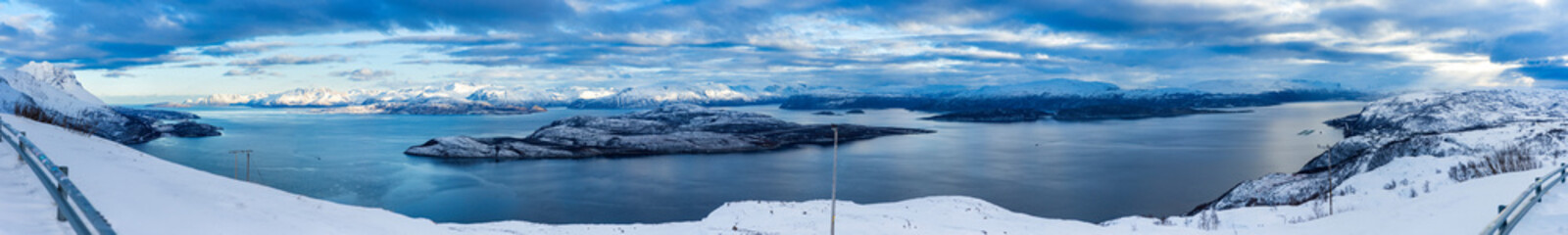 panorama snow norway