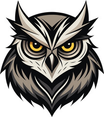 Owl mascot head