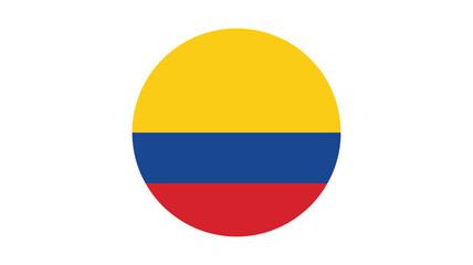 Colombian national flag with vibrant yellow, blue, and red horizontal stripes—symbol of unity, heritage, and cultural pride 