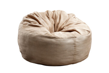 Light beige beanbag chair (1)