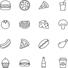 Dynamic silhouette of a person in motion suitable for sports or activity themes presented in a bold vector design silhouette