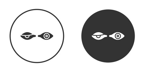 Obraz premium Myasthenia gravis icon