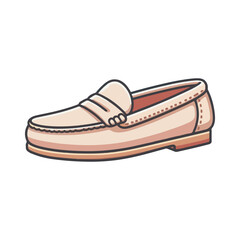 
loafer shoe illustration design
