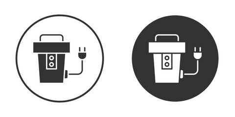Garbage disposal icon