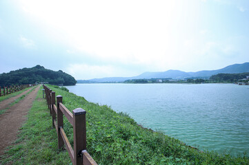 Yongin, Republic of Korea. Yongdam Reservoir