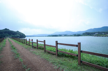 Yongin, Republic of Korea. Yongdam Reservoir