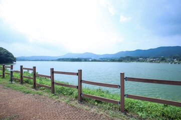 Yongin, Republic of Korea. Yongdam Reservoir