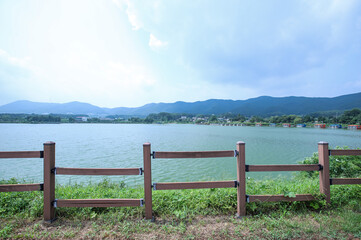 Yongin, Republic of Korea. Yongdam Reservoir
