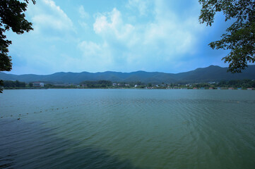 Yongin, Republic of Korea. Yongdam Reservoir