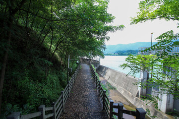 Yongin, Republic of Korea. Yongdam Reservoir