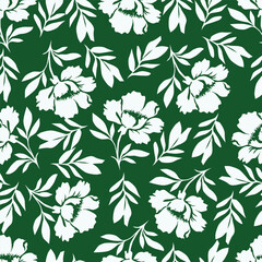 seamless pattern with flowers