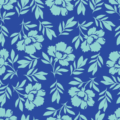 seamless pattern with flowers