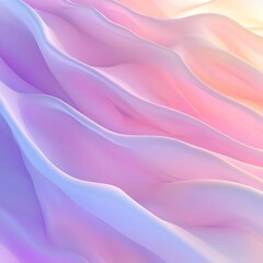 Obraz premium Gradient pastel curves resembling smooth silky light waves high resolution picture