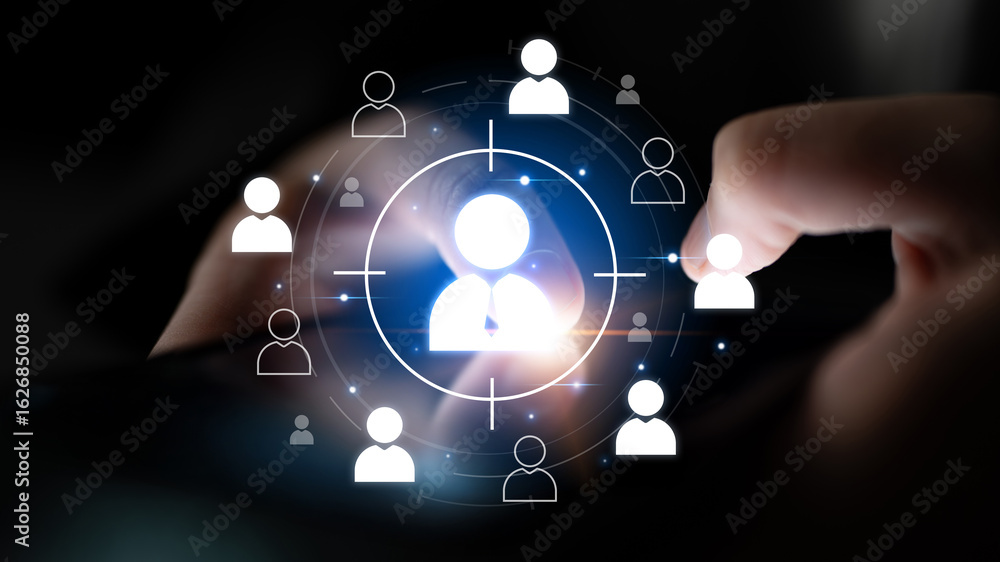 Poster customer targeting helps identify audience. improves strategy target, customer targeting supports se
