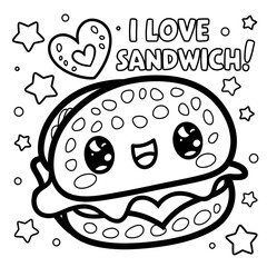 fast food vector illustration