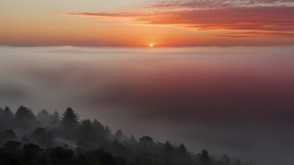 Obraz premium Breaking the Fog