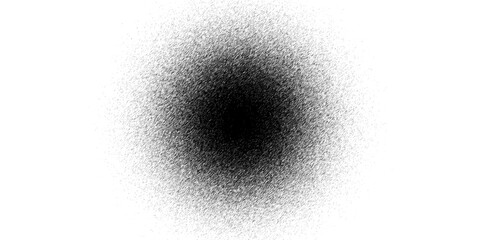 Dotwork gradient pattern vector background. Black noise stipple dots. Sand grain effect. Black dots grunge banner. Abstract noise dotwork pattern.