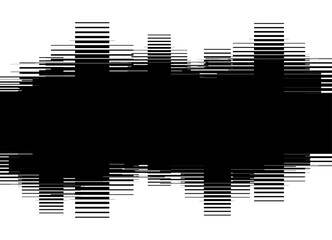 Abstract pattern of lines with transition from black to white striped columns. Vector background for covers, advertising, videos, cards. flow. Dynamic Design element with place for text. Spot, stripe