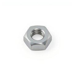 The industrial beauty of hexagon nuts