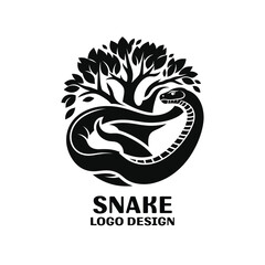 Snake Vector Logo Design