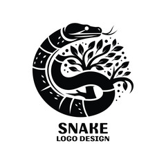 Snake Vector Logo Design
