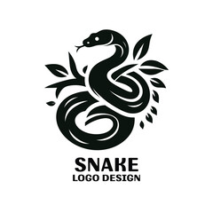 Snake Vector Logo Design