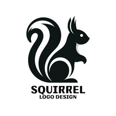 Squirrel Vector Logo Design