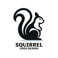 Squirrel Vector Logo Design