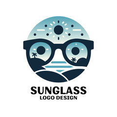Sunglass Vector Logo Design