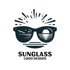 Sunglass Vector Logo Design