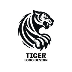 Tiger Vector Logo Design