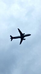 airplane in the sky