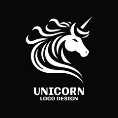 Unicorn Vector Logo Design
