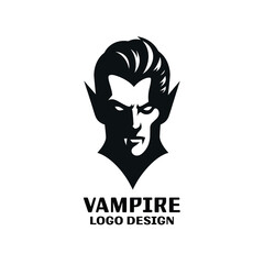 Vampire Vector Logo Design