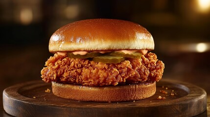Crispy Fried Chicken Sandwich A Delicious Culinary Delight