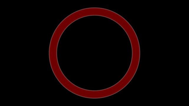 12+ Icon Animation: Animation of the age-restricted content distribution warning icon. Age rating for content distribution.