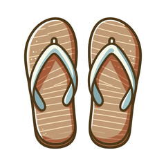 
flip flop illustration design