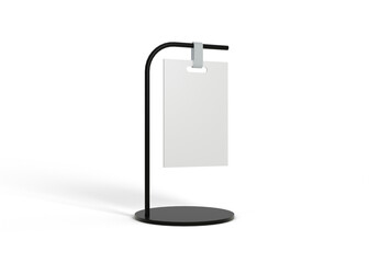 Advertising Poster Stand Mockup for Branding