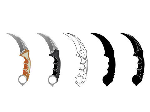 karambit knife set
