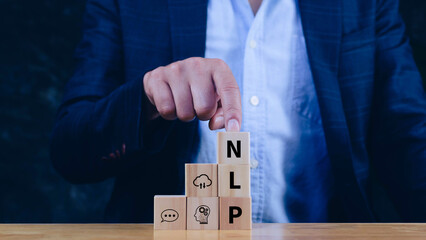 NLP concept, natural language processing, neural network, nlp coaching, neuro linguistic...