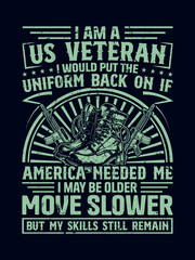 Veteran t-shirt design
