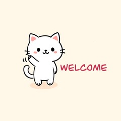 Kitten welcome
